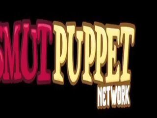 Smut puppet - plugging o bimbo’s bunghole compilatie