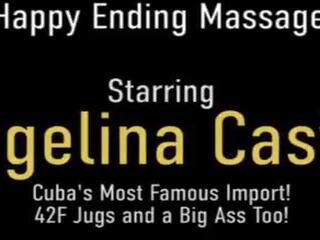 Élite masaje y coño fucking&excl; cubana divinity angelina castro consigue dicked&excl;