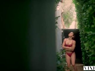 Vixen Abella Danger Gets Locked Out and Has lustful xxx film With Neighbor