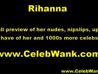 Rihanna hubo't hubad at kawalan ng pang-itaas perpekto katawan