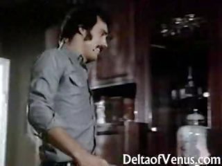 Vendimia adulto vídeo 1970s clásico alemana, interracial, peluda